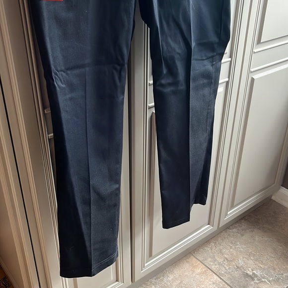 Dickies Slim Fit Tapered Leg Black Pants 38 X 30 - Picture 3 of 5